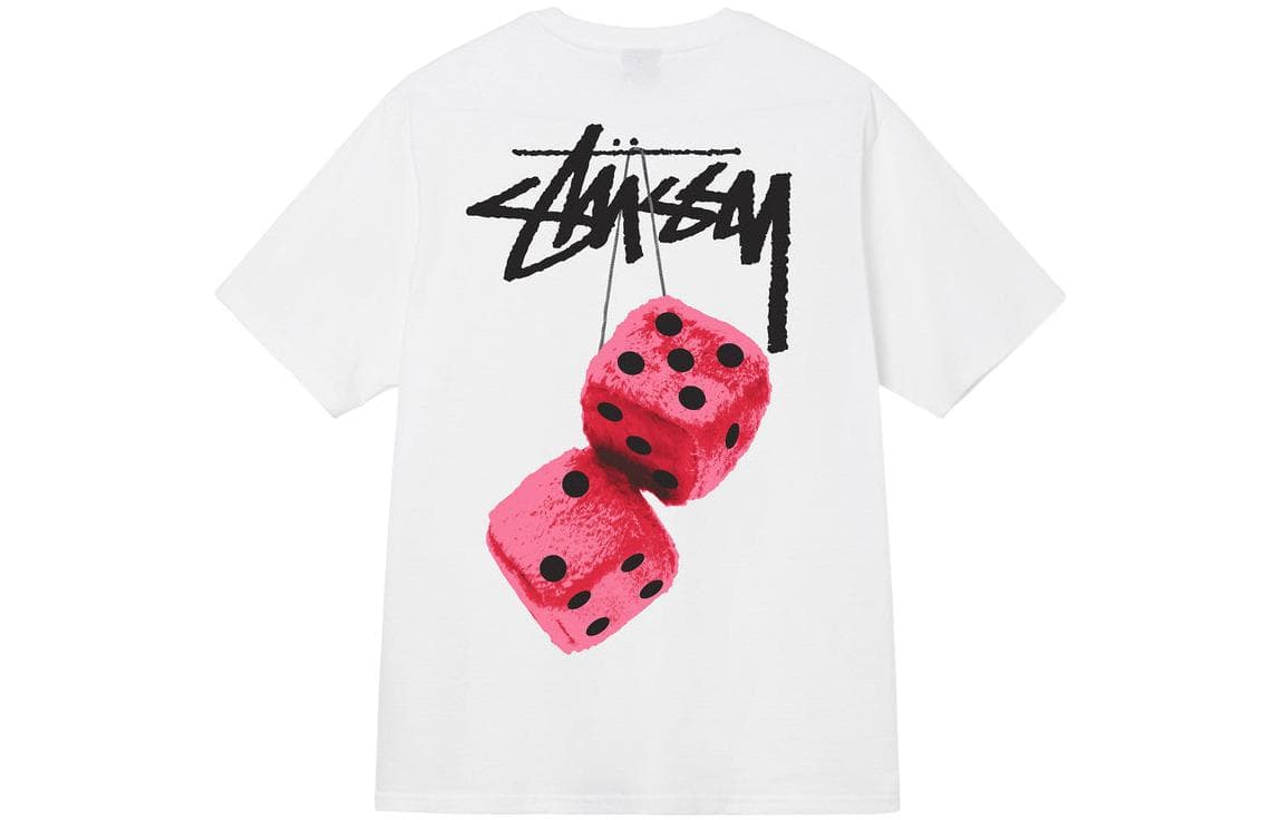 Футболка Stussy Fuzzy Dice Tee