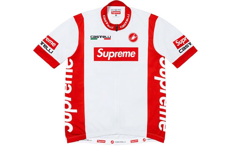 Футболка Supreme x Castelli Cycling Jersey Red - изображение 1