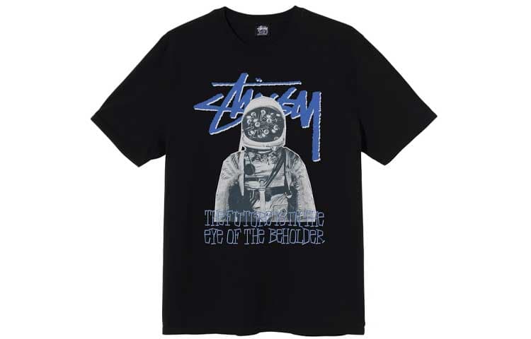 Футболка Stussy Spaceman Dyed Tee T - изображение 1