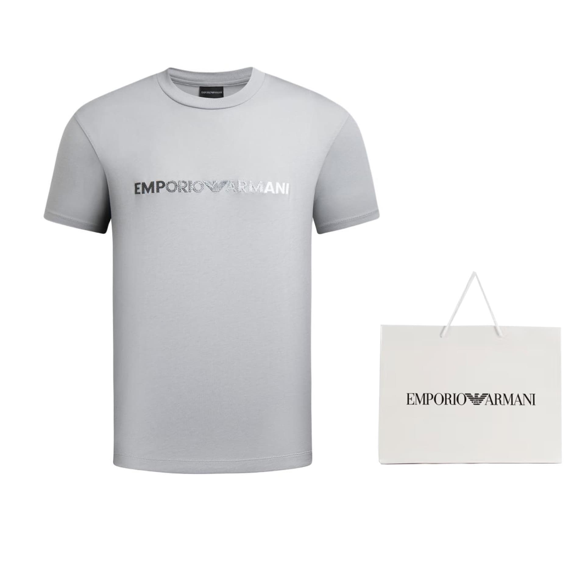 Футболка EMPORIO ARMANI SS24 LogoT - изображение 5
