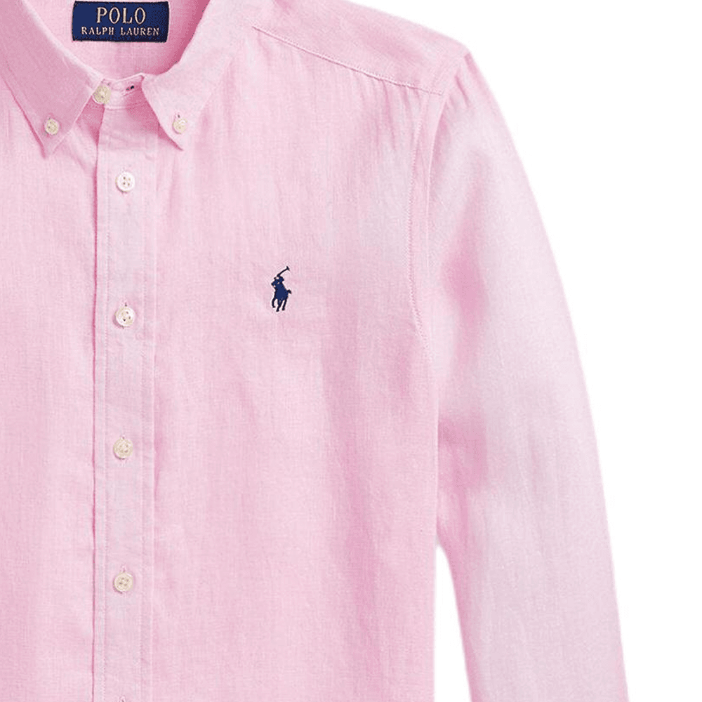 Polo Ralph Lauren Рубашка Розовый Детский - изображение 4