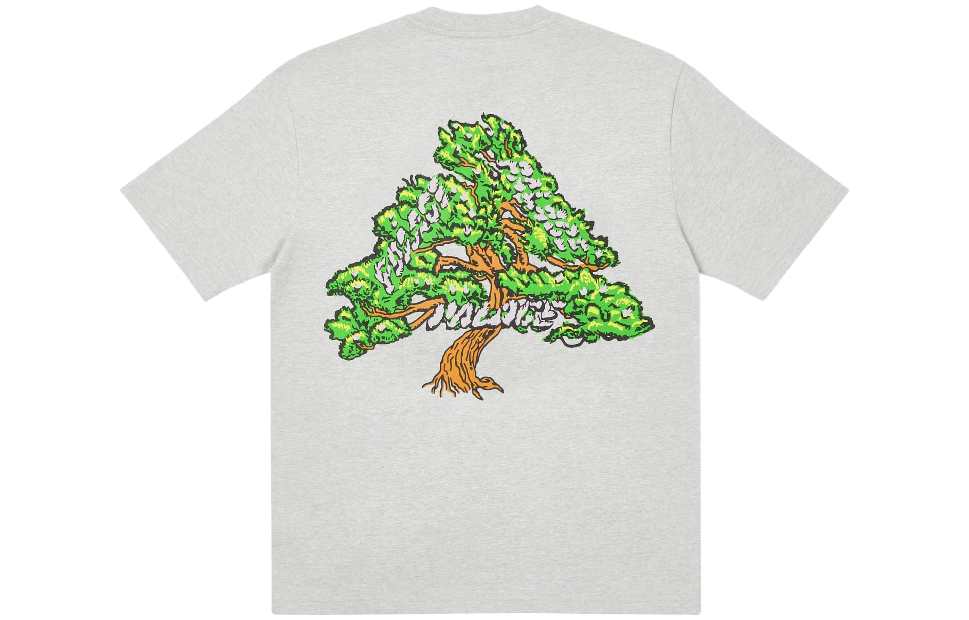 Футболка PALACE SS22 Bonsai T-shirt Grey Marl LogoT - изображение 1