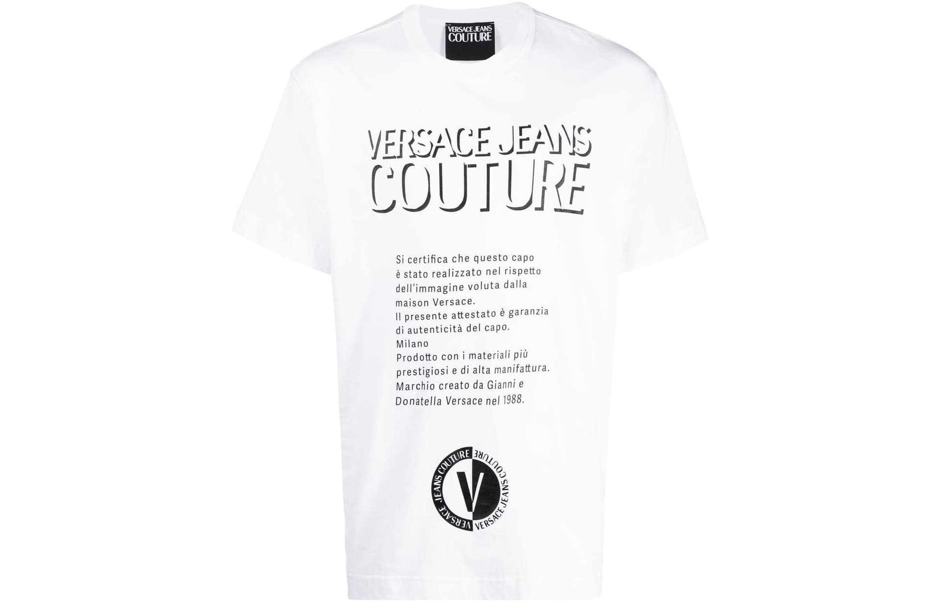 Футболка VERSACE JEANS COUTURE SS23 3DT - изображение 1