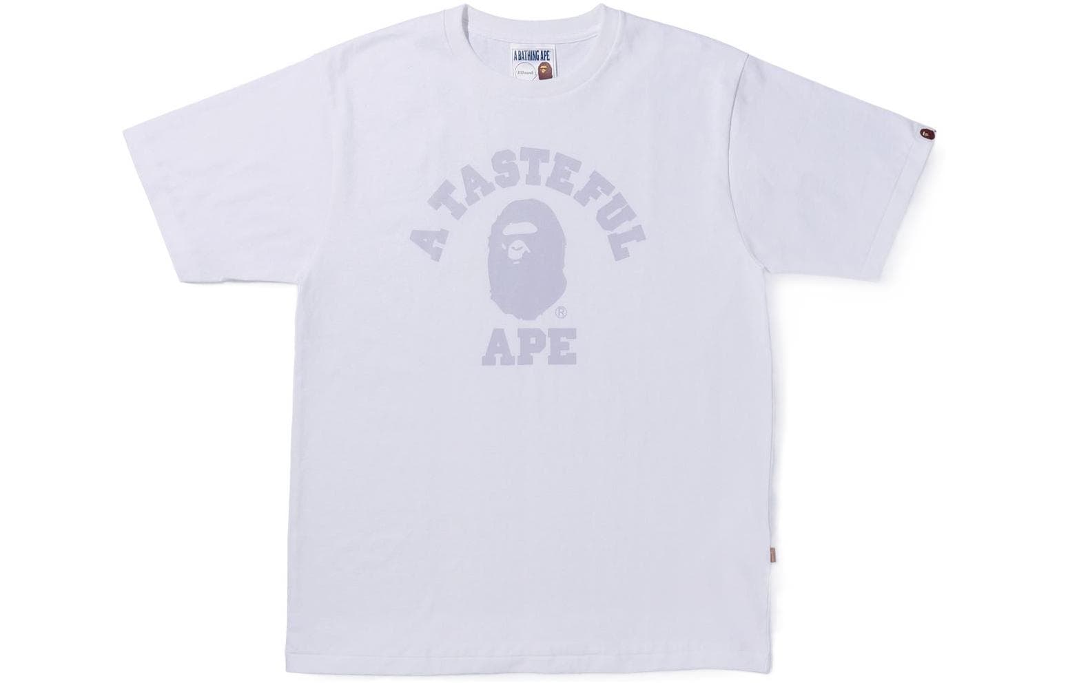 Футболка A BATHING APE x JJJJOUND College Tee LogoT - изображение 1