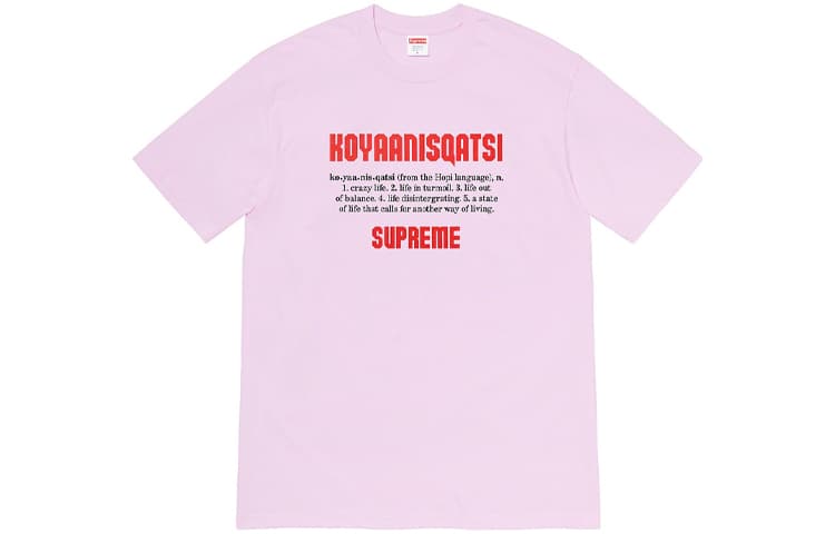 Футболка Supreme Week 17 Koyaanisqatsi Tee T - изображение 1