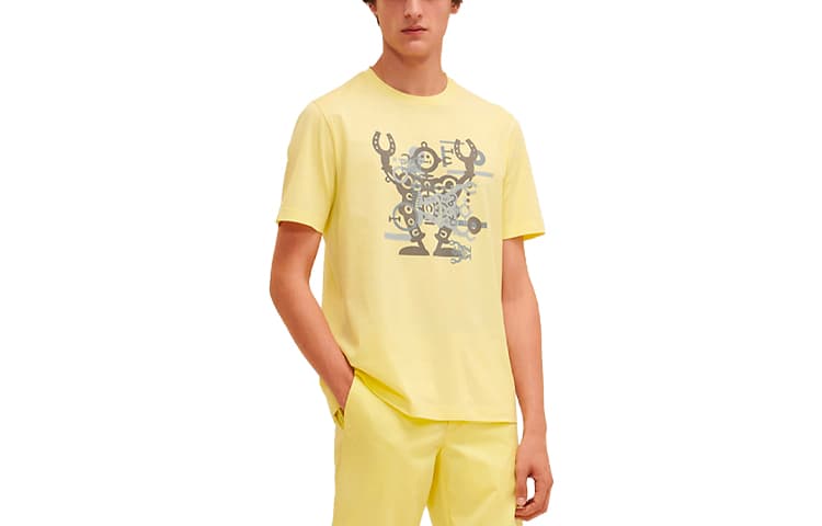 Футболка HERMES SS21 Hello Mr FarrierT - изображение 1