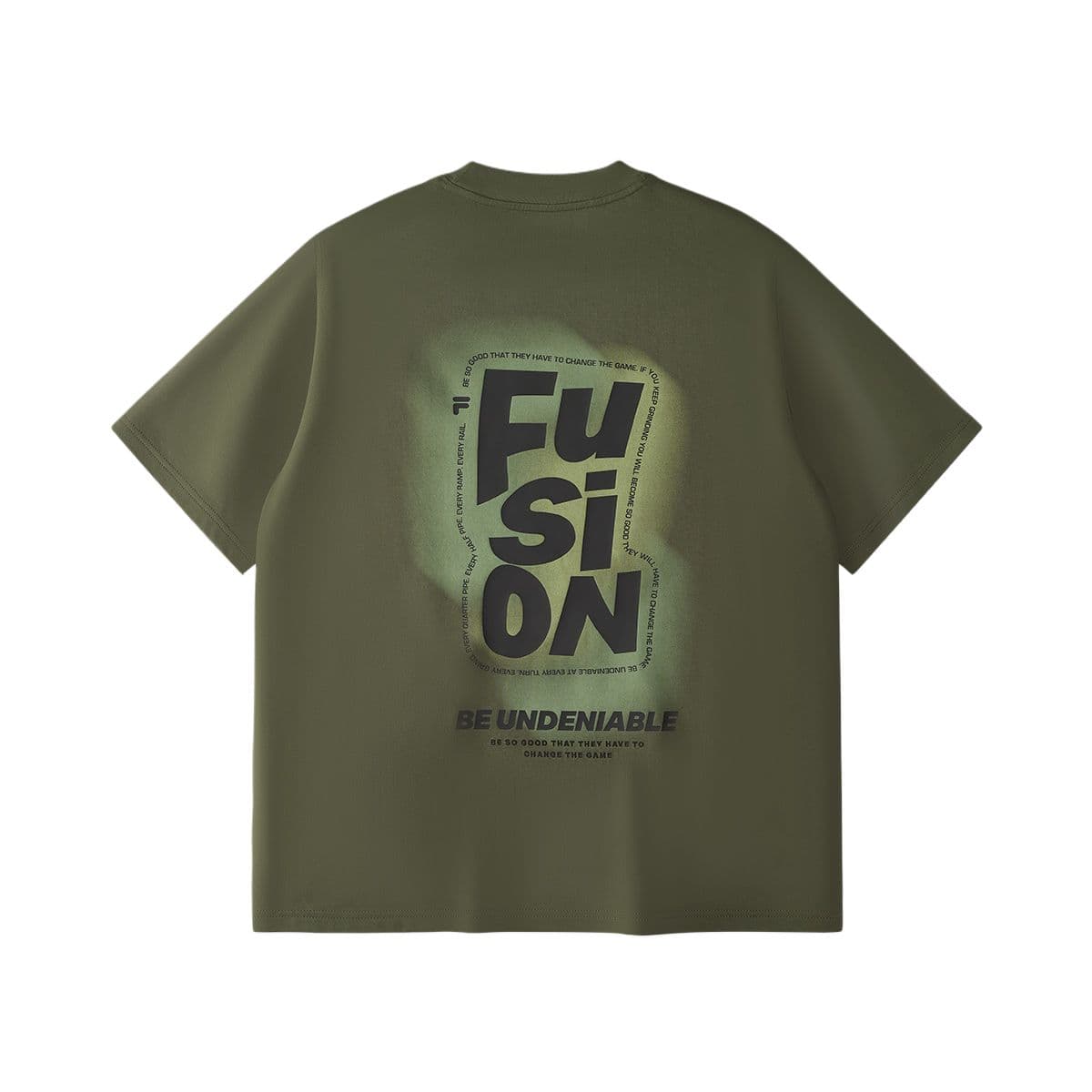 Футболка FILA FUSION WORKWEARFILA FUSION X T-рубашка мужская серая и зеленая - изображение 2
