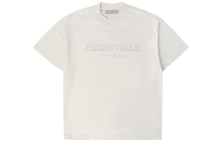 Футболка Fear of God Essentials Innersect FW21 Adult Tee Greige 3D Logo LogoT - изображение 1