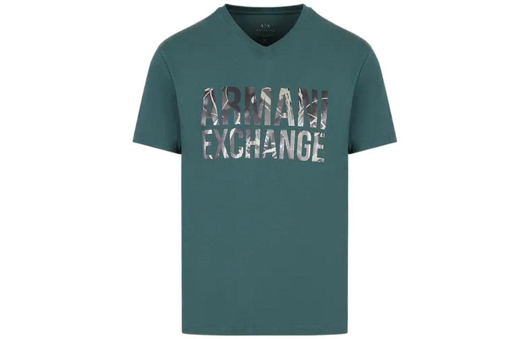 Футболка ARMANI EXCHANGE LogoT - изображение 1