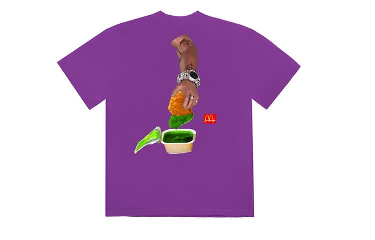 Футболка Travis Scott Cactus Jack xMcdonald T - изображение 1