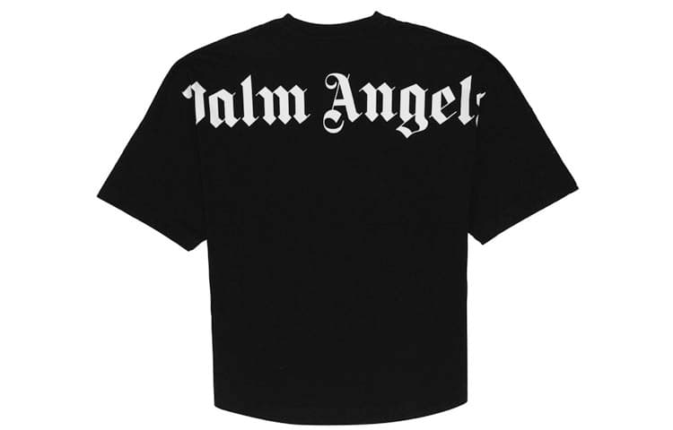Футболка PALM ANGELS Logo Mock Neck Tee LogoT - изображение 1