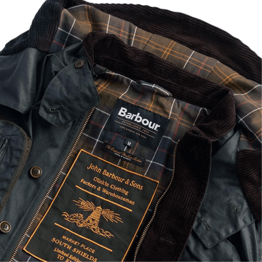 Куртка Barbour Куртки и Пальто Мужской Яшма - изображение 8