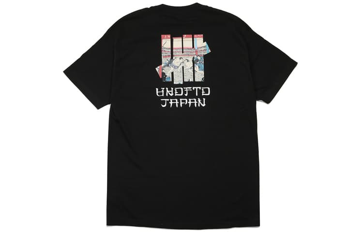 Футболка UNDEFEATED Ukiyoe Sumo S/S Tee Black - изображение 1