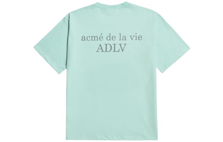 Футболка acme de la vie ADLV Basic Short Sleeve T-shirt Green - изображение 1