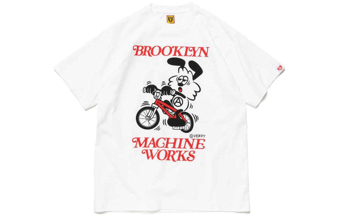 Футболка HUMAN MADE x BROOKLYN MACHINE WORKS x Girls Dont Cry T - изображение 1