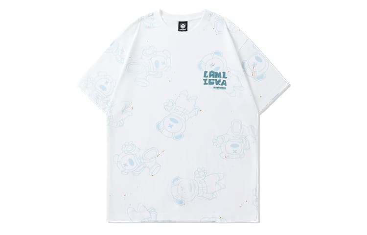 Футболка LAMLICKA Astronaut Print T-Shirt - изображение 1