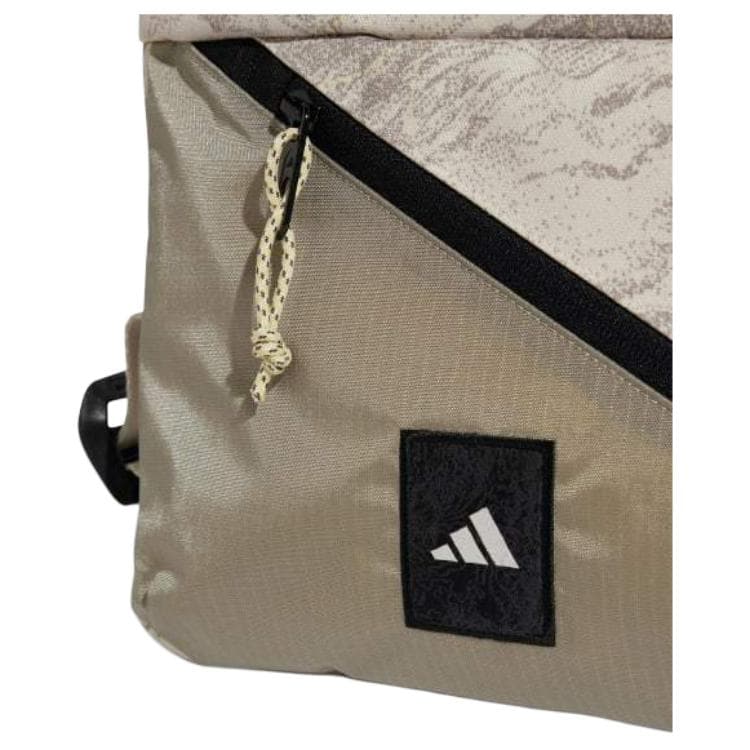 Сумка через плечо Adidas Лайфстайл Полиэстеровая Сумка через плечо Стандартная (Стандартная) Мужская Бежевая Putty Бежевая Белая - изображение 4