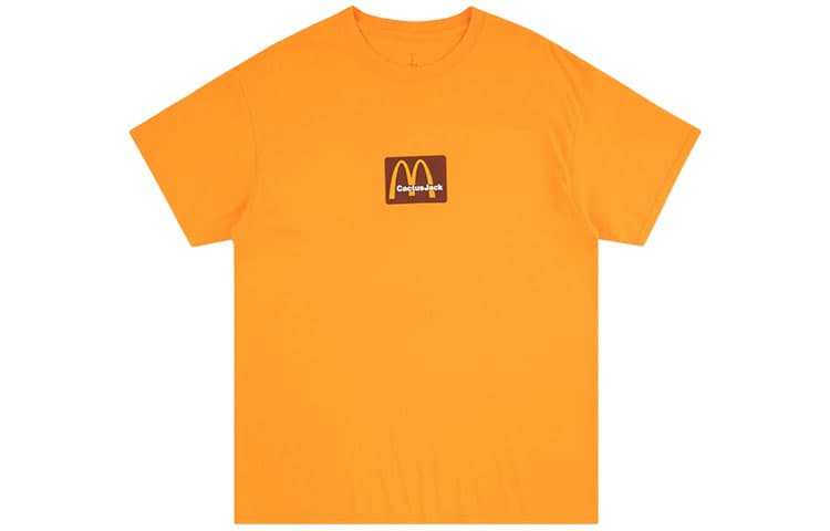 Футболка Travis Scott Cactus Jack x Mcdonald T - изображение 1