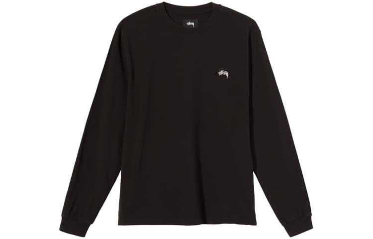 Футболка Stussy Overdyed LS Tee LogoT - изображение 1
