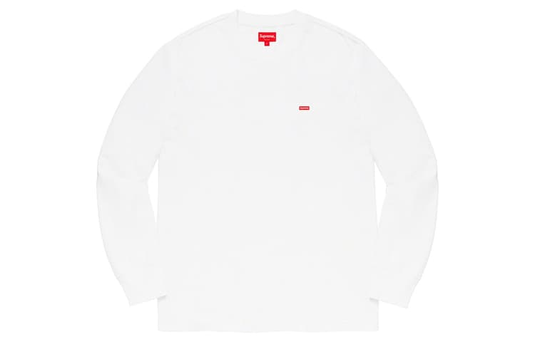 Футболка Supreme FW20 Week 11 Small Box LS Tee T - изображение 1