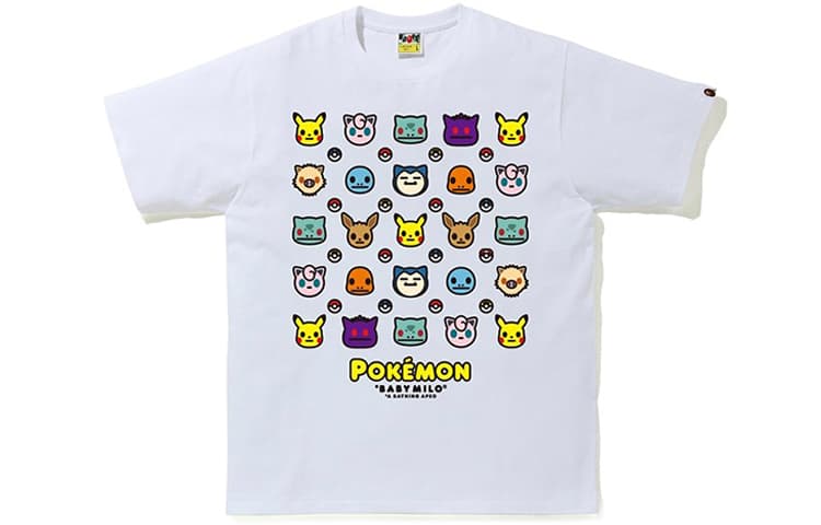 Футболка A BATHING APE x POKEMON T - изображение 1