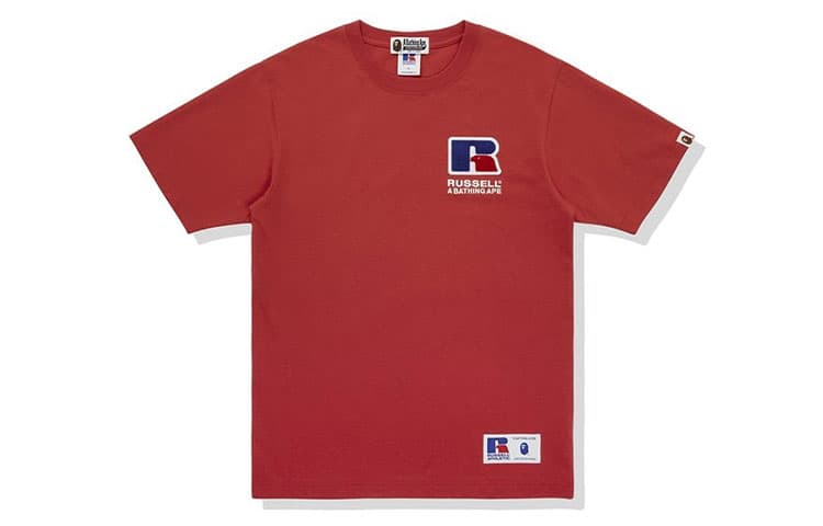 Футболка A BATHING APE RUSSELL T - изображение 1