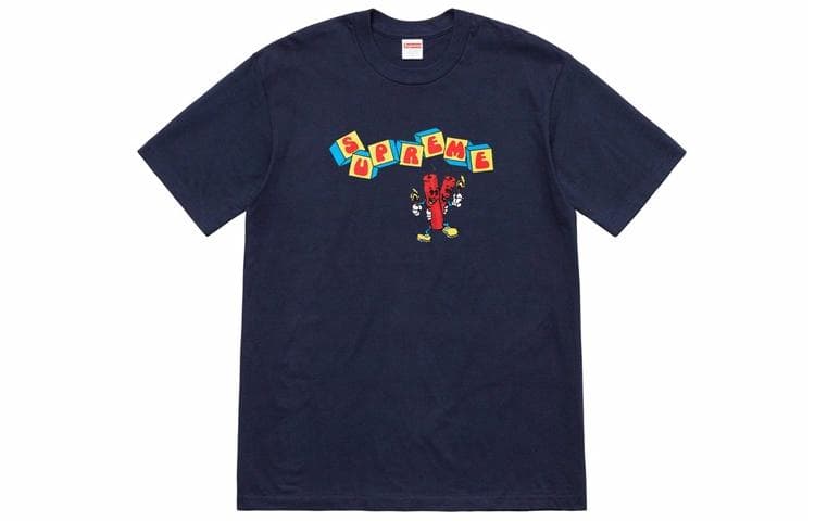 Футболка Supreme SS19 Dynamite Tee Navy - изображение 1