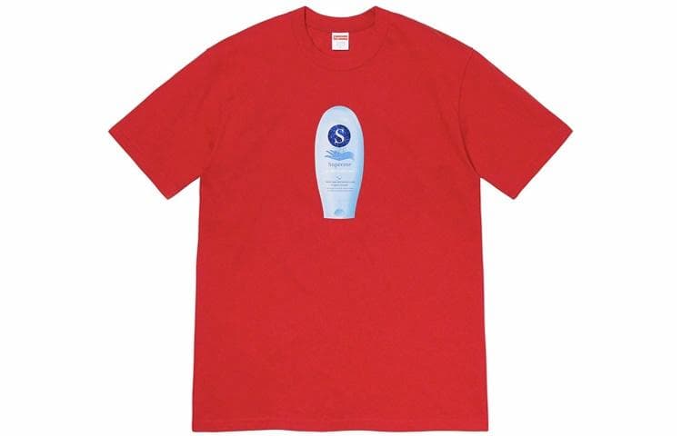 Футболка Supreme FW19 Week 1 Super Cream Tee T - изображение 1