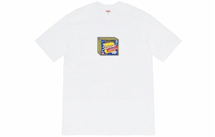 Футболка Supreme Cheese Tee White - изображение 1