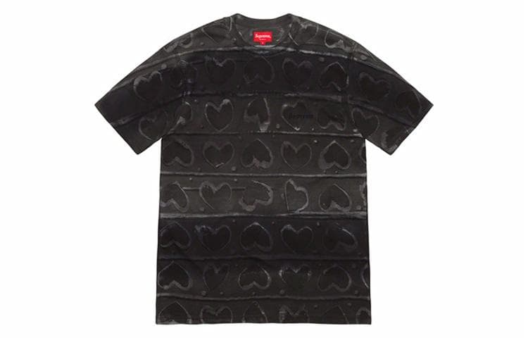 Футболка Supreme FW19 Week 3 Hearts Dyed SS Top T - изображение 1