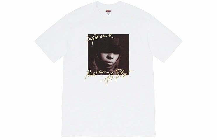 Футболка Supreme Mary J. Blige Tee White - изображение 1