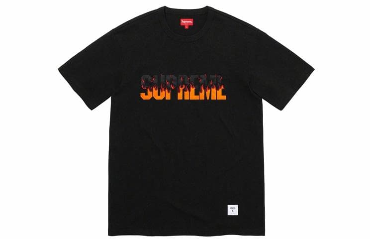 Футболка Supreme Flame S/S Top - изображение 1