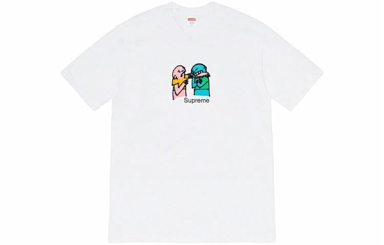 Футболка Supreme Bite Tee White - изображение 1