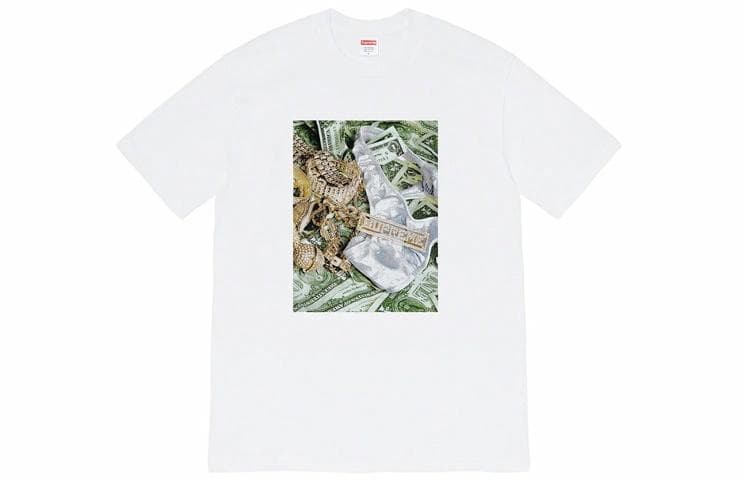 Футболка Supreme Bling Tee White - изображение 1