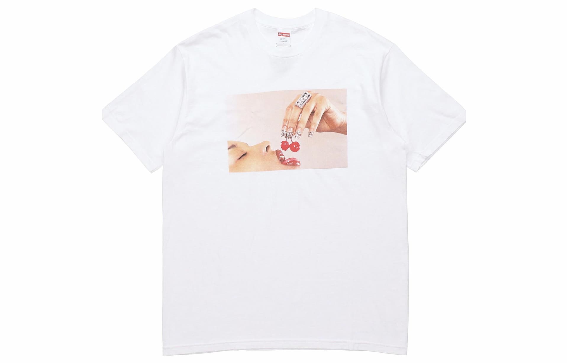 Футболка Supreme Cherries Tee White - изображение 1