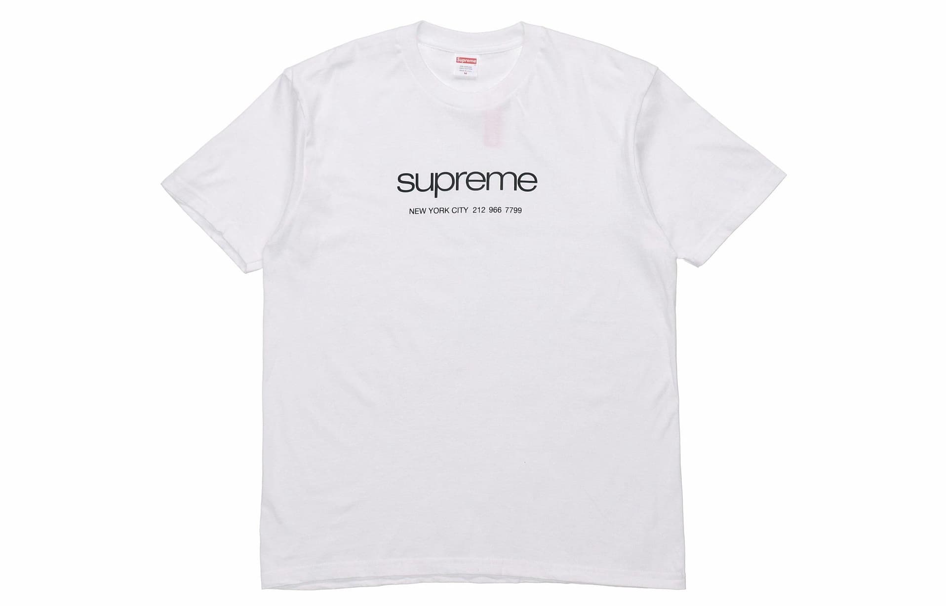 Футболка Supreme SS20 Classic Logo T-Shirt White - изображение 1
