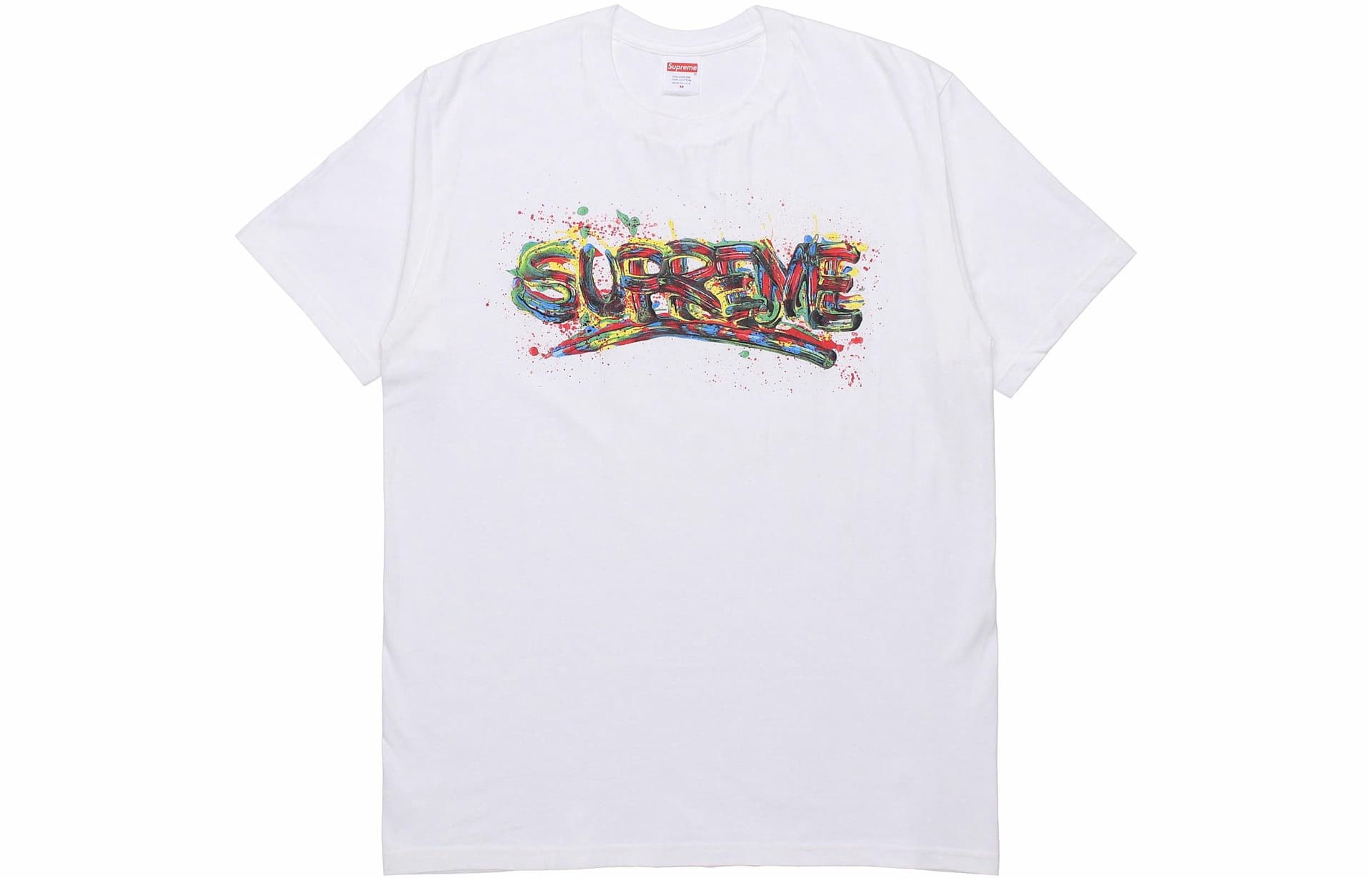 Футболка Supreme Logo T-Shirt White - изображение 1