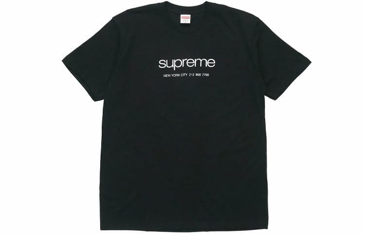 Футболка Supreme Shop Tee Black - изображение 1