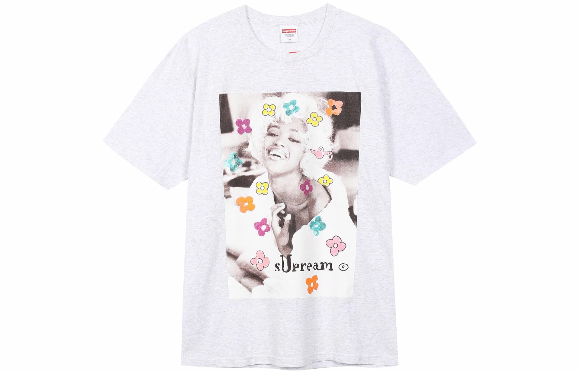 Футболка Supreme Naomi Tee Grey - изображение 1