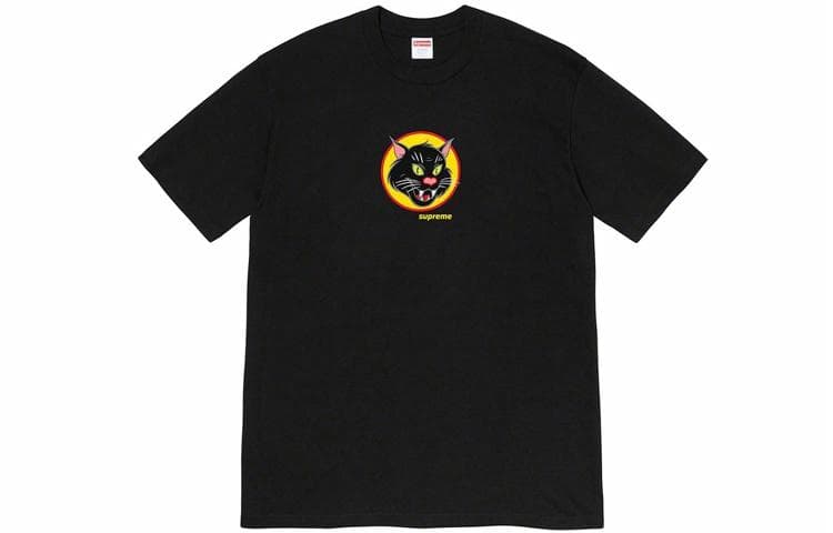 Футболка Supreme SS20 Black Cat Tee - изображение 1