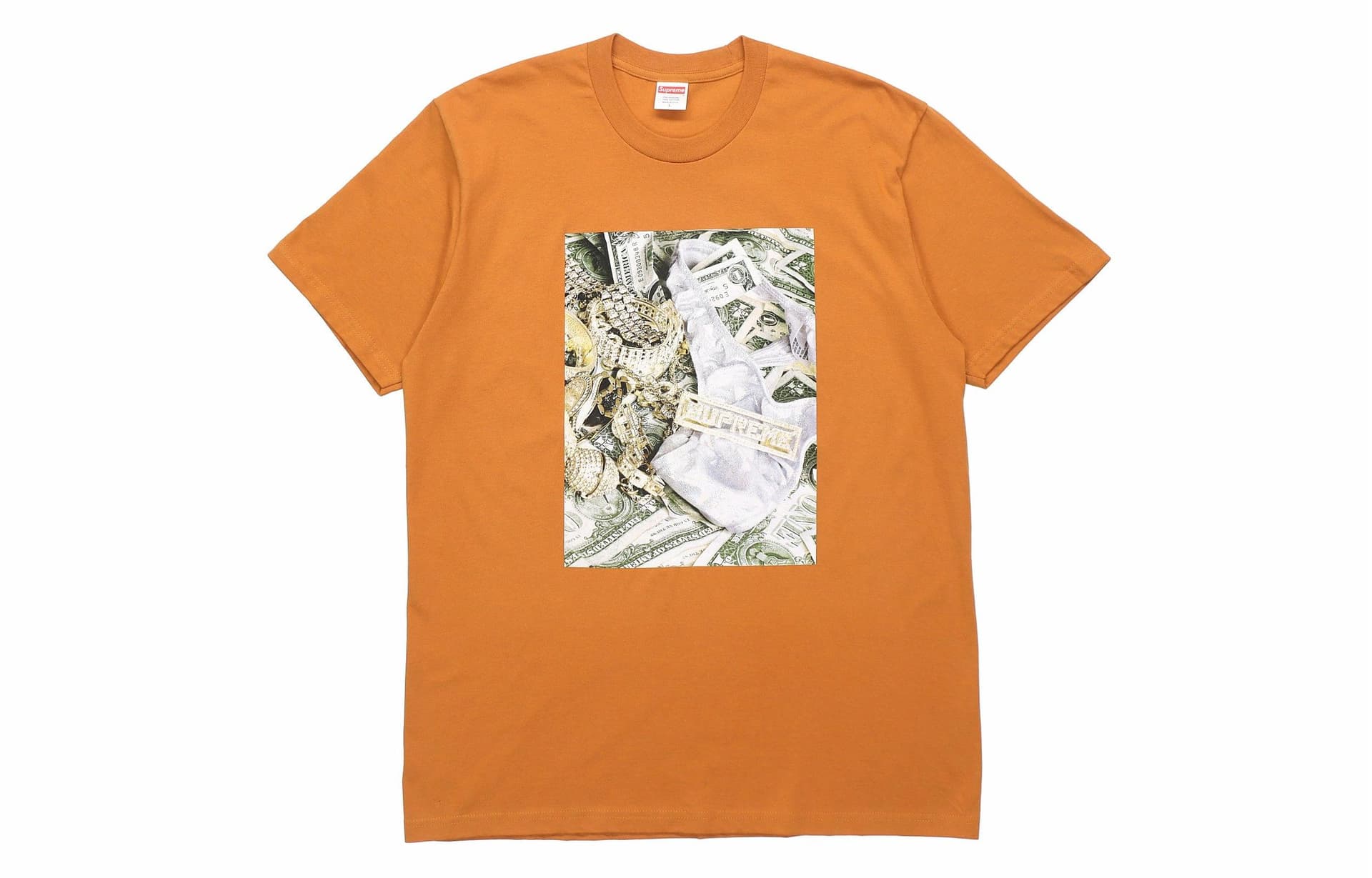 Футболка Supreme SS20 Orange Tee - изображение 1
