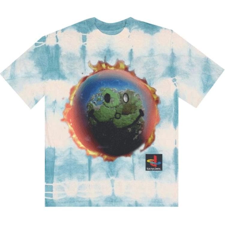 Футболка Travis Scott Cactus Jack World Tie Dye Tee T - изображение 1