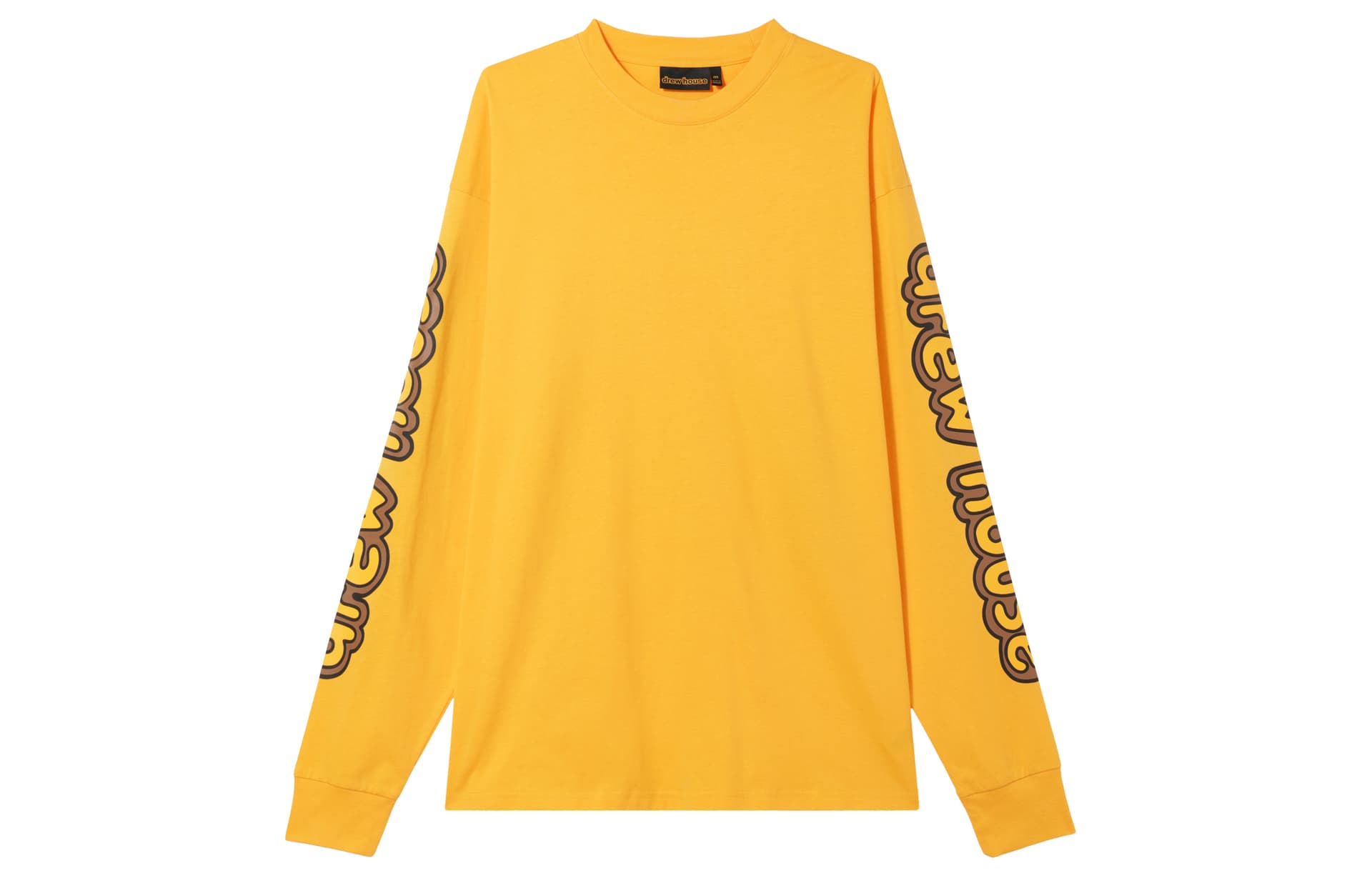Футболка Drew House logo Golden Yellow LogoT - изображение 1