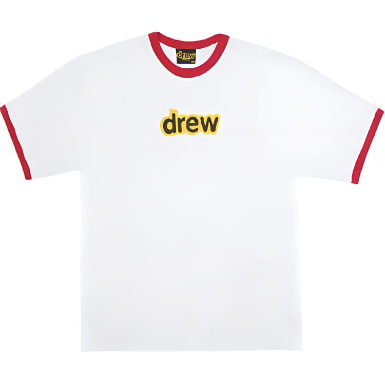 Футболка Drew House SS21 logo Oversized Secret SS Ringer Tee LogoT - изображение 1