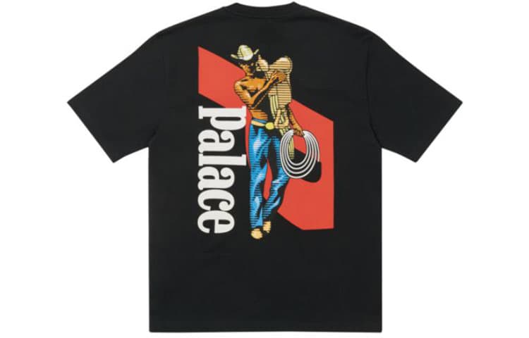 Футболка PALACE SS22 Saves T-shirt Black LogoT - изображение 1