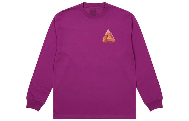 Кофта PALACE FW21 Chapping Longsleeve Plum T - изображение 1