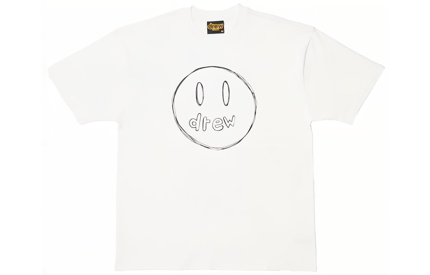 Футболка Drew House Sketch Mascot Ss Tee White T - изображение 1