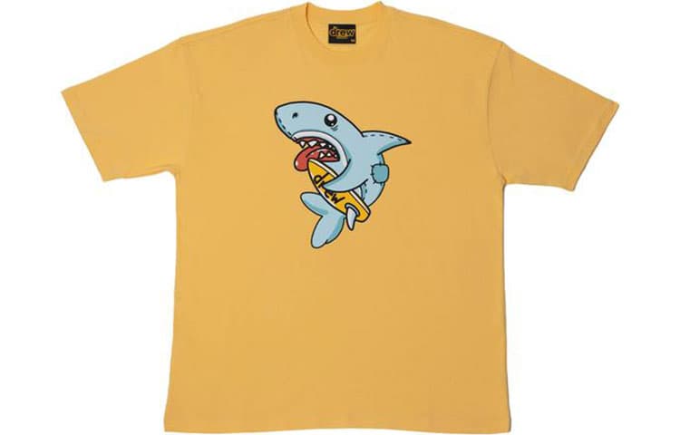 Футболка Drew House Figment Ss Tee Tangerine T - изображение 1