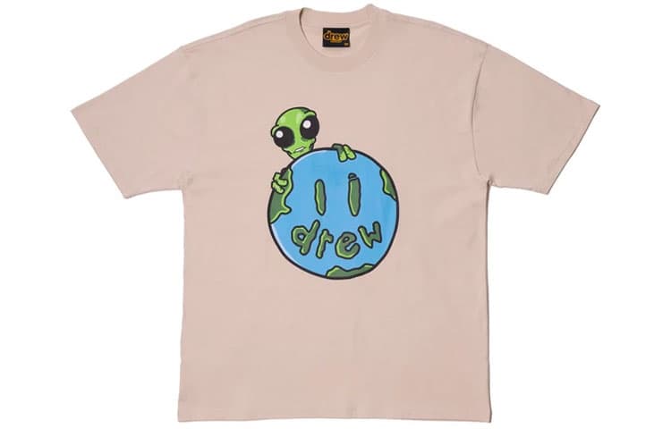 Футболка Drew House FW21 Allen The Alien Ss Tee Beige T - изображение 1