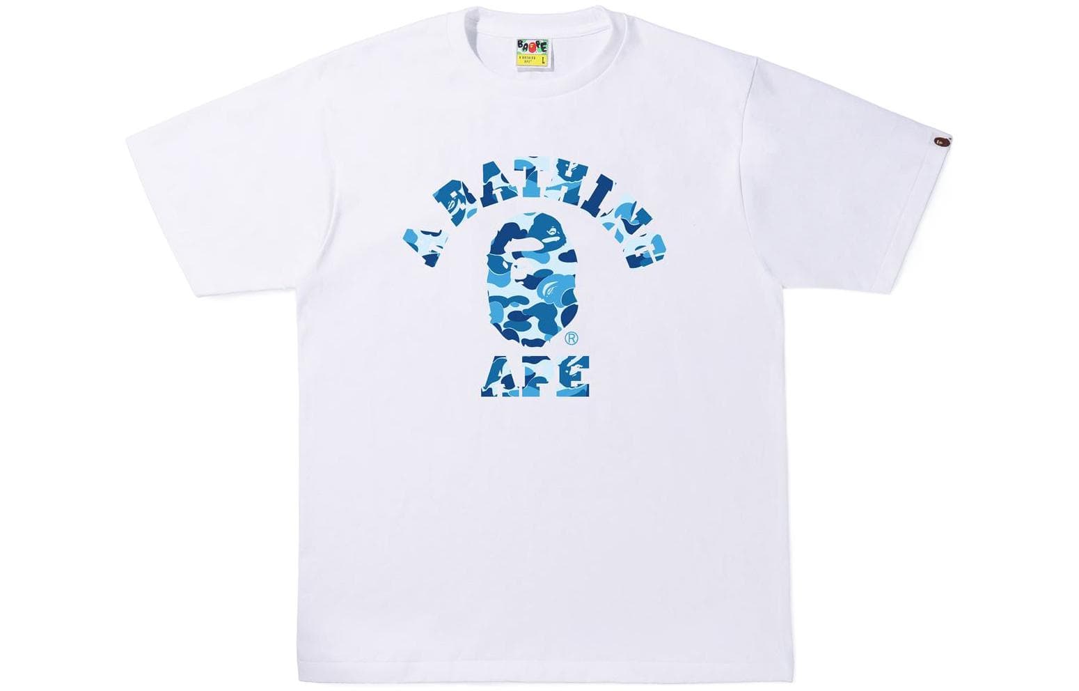 Футболка BAPE Abc Camo College Tee T - изображение 5